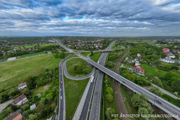 Będą dodatkowe drogi lokalne wzdłuż autostradowej obwodnicy Krakowa