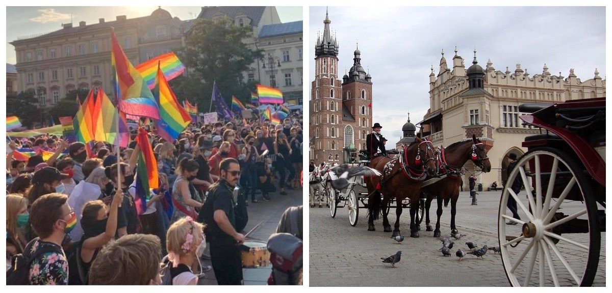 Marsz Równości wypchnie dorożki z Rynku Głównego