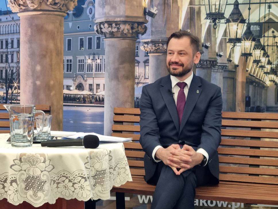 Prezydent Aleksander Miszalski snuje wizję przyszłości Krakowa [video]