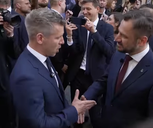 Peter Magyar pogratulował Aleksandrowi Miszalskiego pięknego miasta [wideo]
