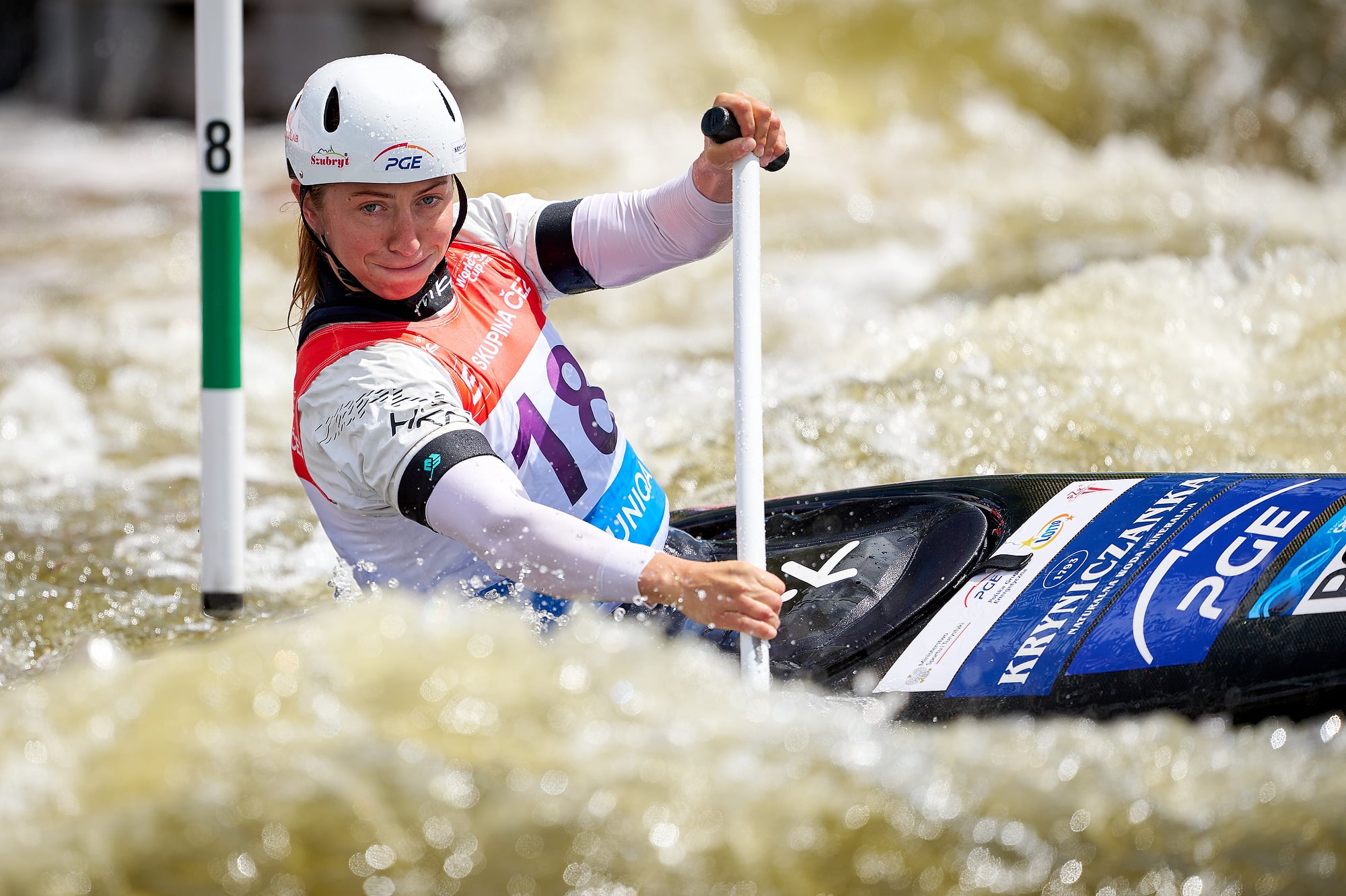 Klaudia Zwolińska znów na podium! Zawodniczka Krakowskiego Klubu Kajakowego zdobyła brąz Pucharu Świata