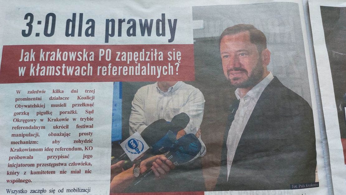Po referendum w Krakowie. Gazetka znowu w skrzynkach pocztowych