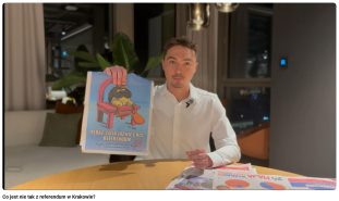 Kamil Kociołek uruchamia kanał „Co jest nie tak z referendum w Krakowie?” [video]