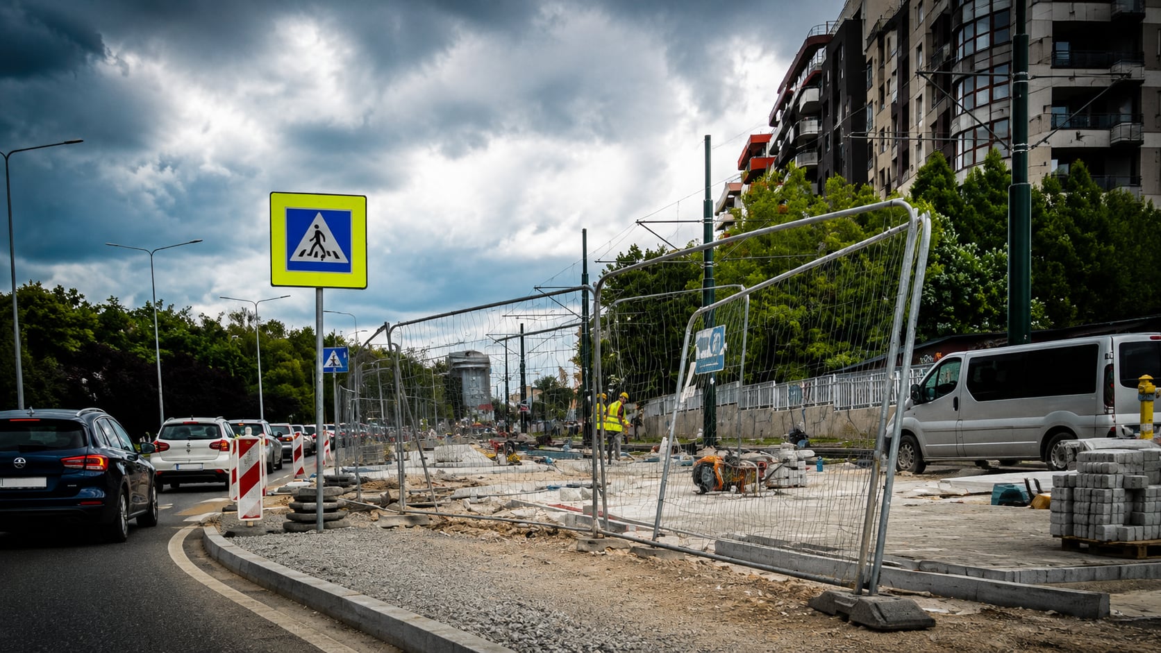 Młyńska przez cały czas rozkopana, a miasto zamknęło ulicę XX Pijarów. Mieszkańcy mówią o komunikacyjnym chaos