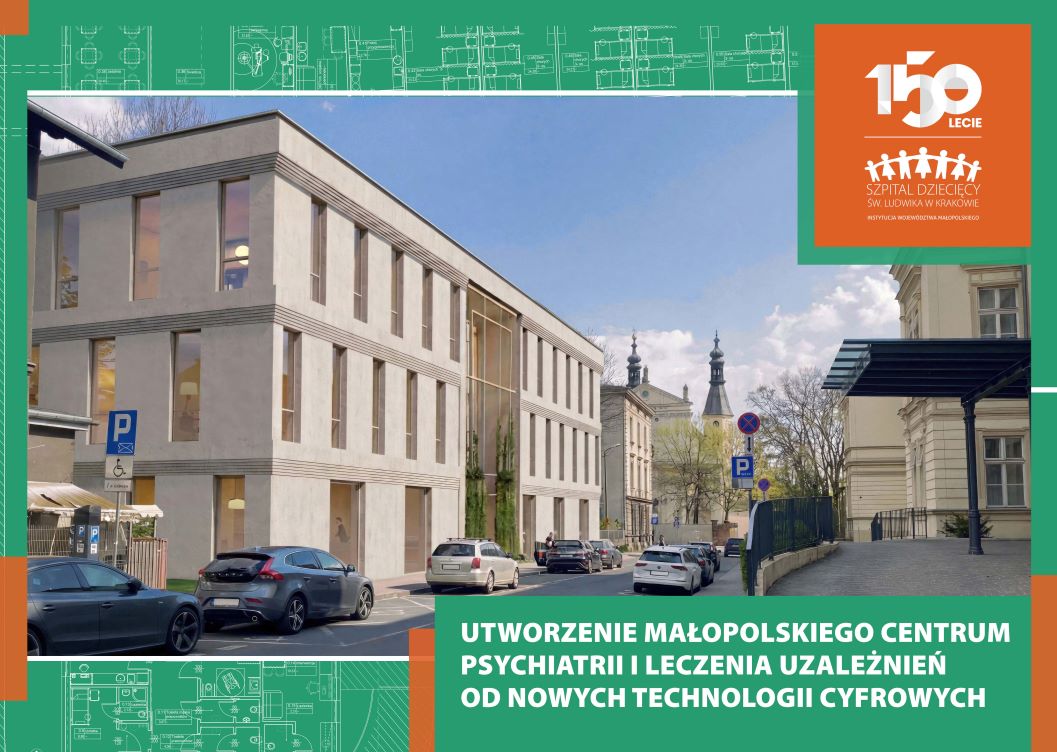 W Krakowie powstanie Małopolskie Centrum Psychiatrii i Leczenia Uzależnień od Nowych Technologii Cyfrowych