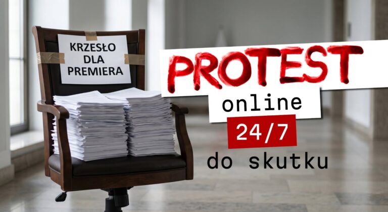 Wyruszy z Rynku Głównego w Krakowie i pójdzie do premiera na piechotę. Pokona ok. 300 kilometrów