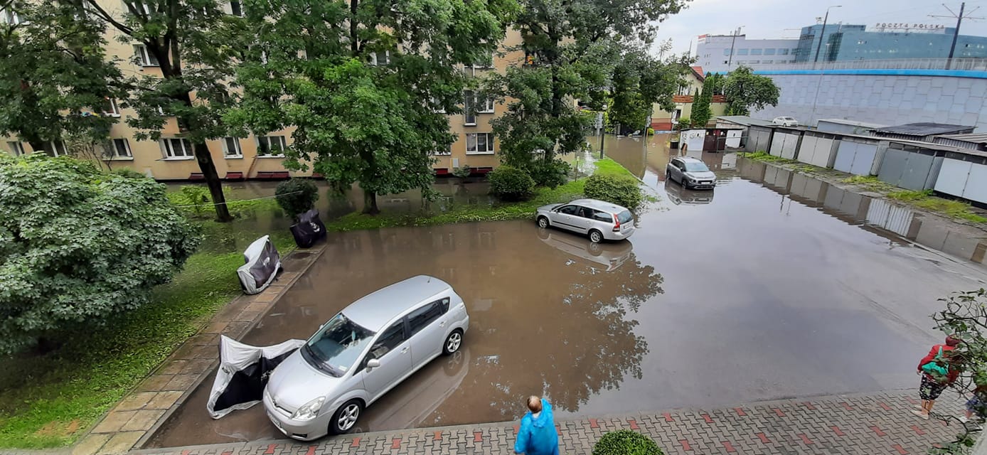 Osiedle Kabel ma przestać tonąć po ulewach. Jest pozwolenie na budowę zbiornika przy ul. Prokocimskiej