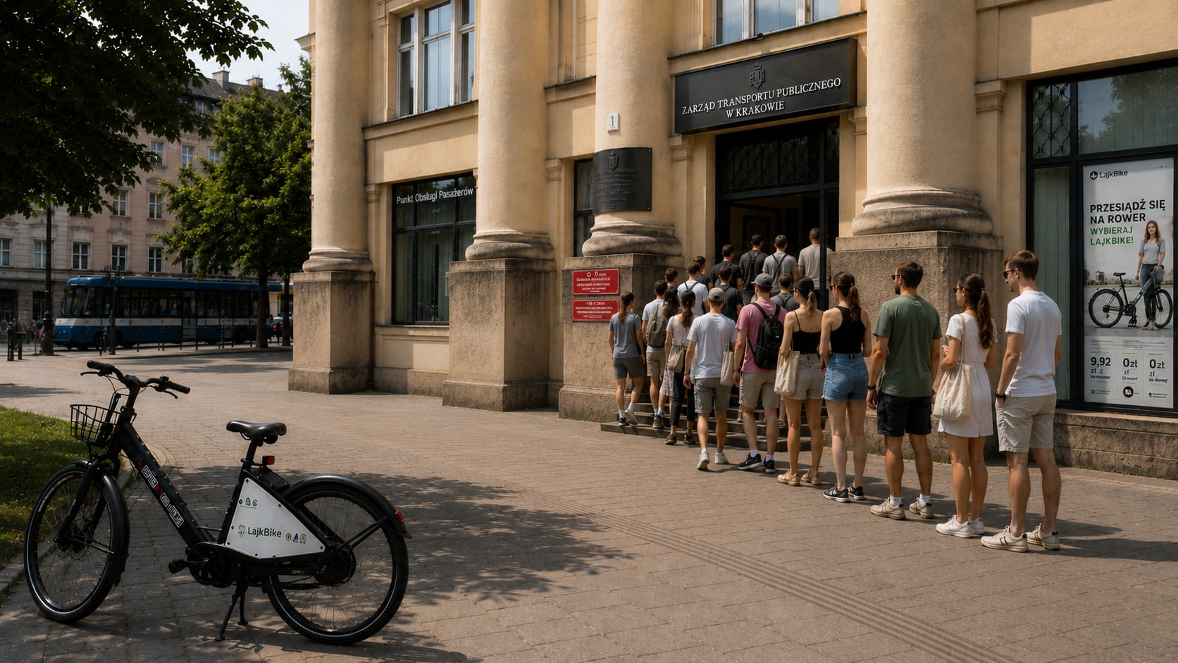 Na LajkBike czeka ponad 600 osób. Miasto kupuje nowe rowery, ale termin dostawy wydłużono do 90 dni