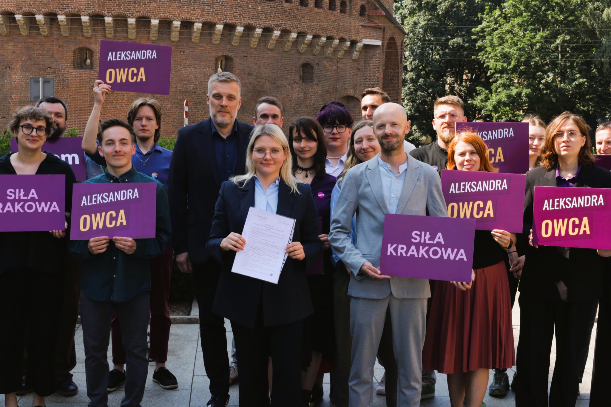 Partia Razem rozpoczyna walkę o Kraków. Aleksandra Owca złożyła dokumenty rejestracyjne komitetu